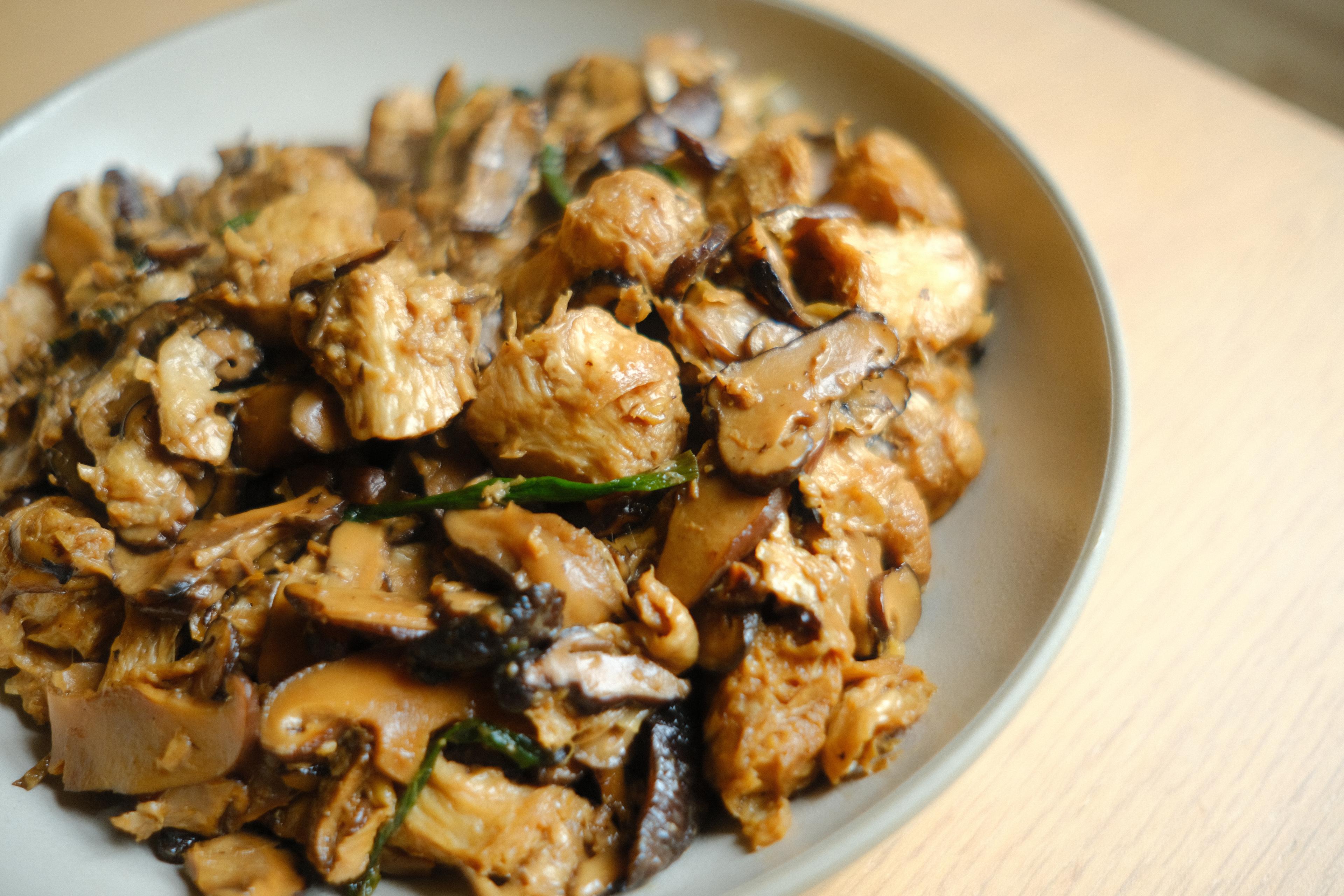 Soy Chicken & Shiitake Stir-fry