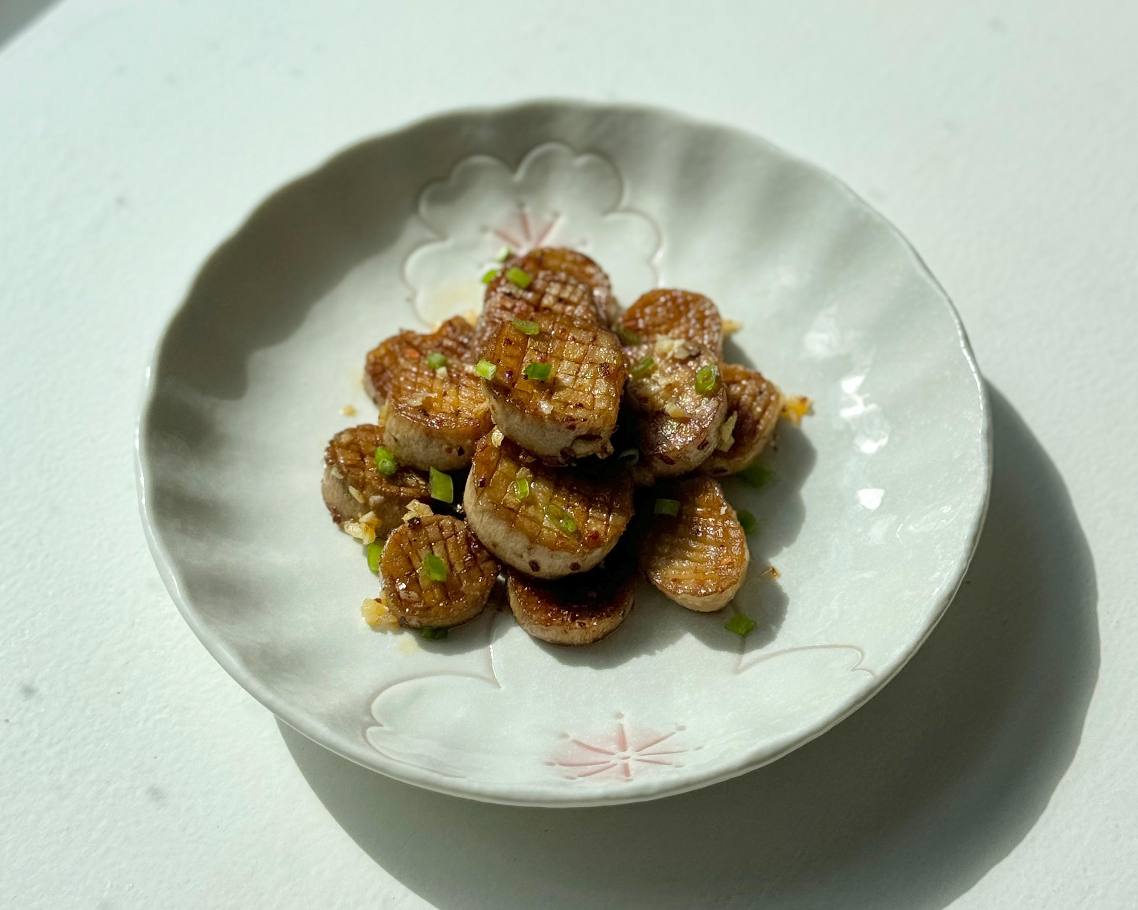 Garlic Butter Oyster Mushroom “Scallops”