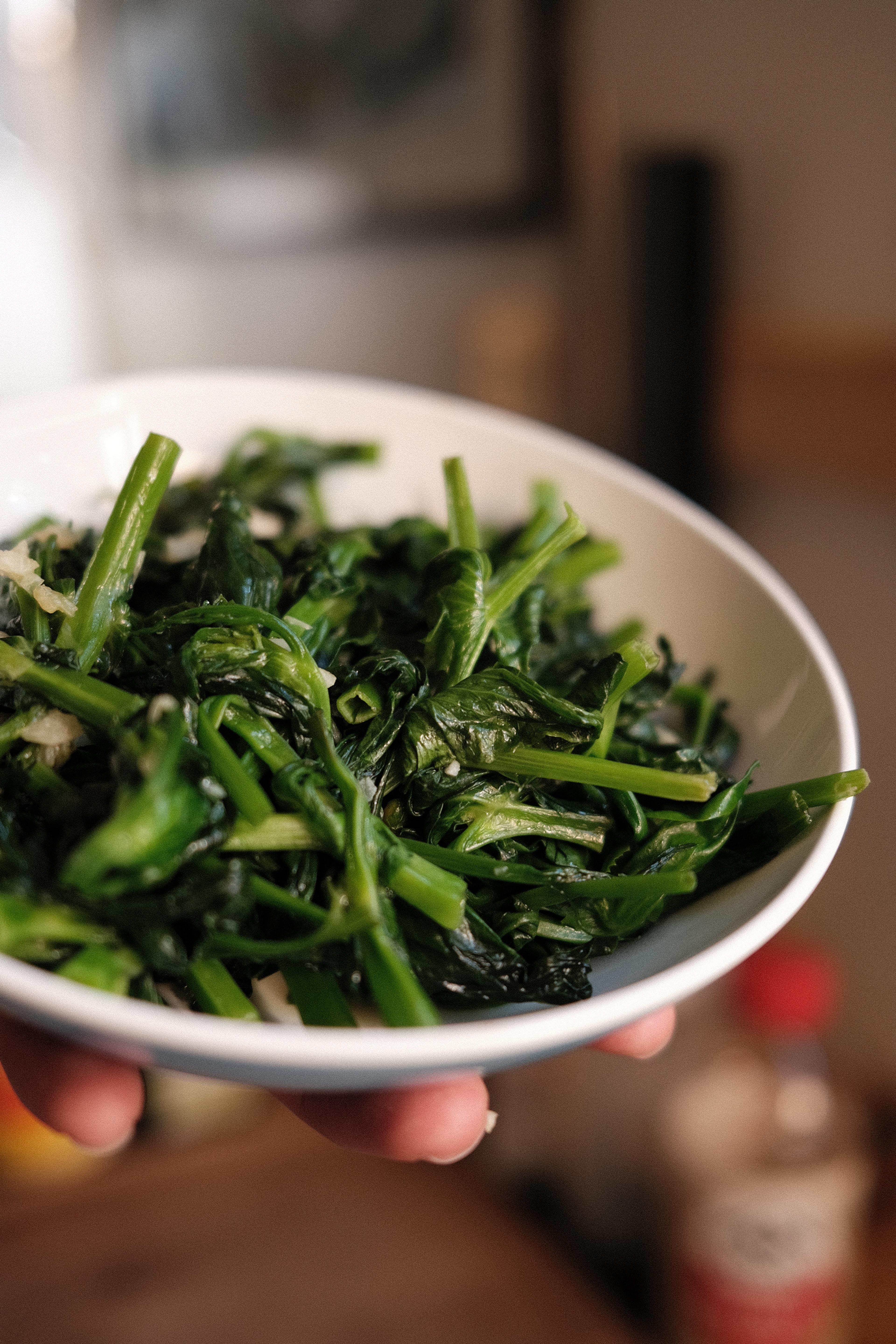 Stir-Fried Pea Shoots