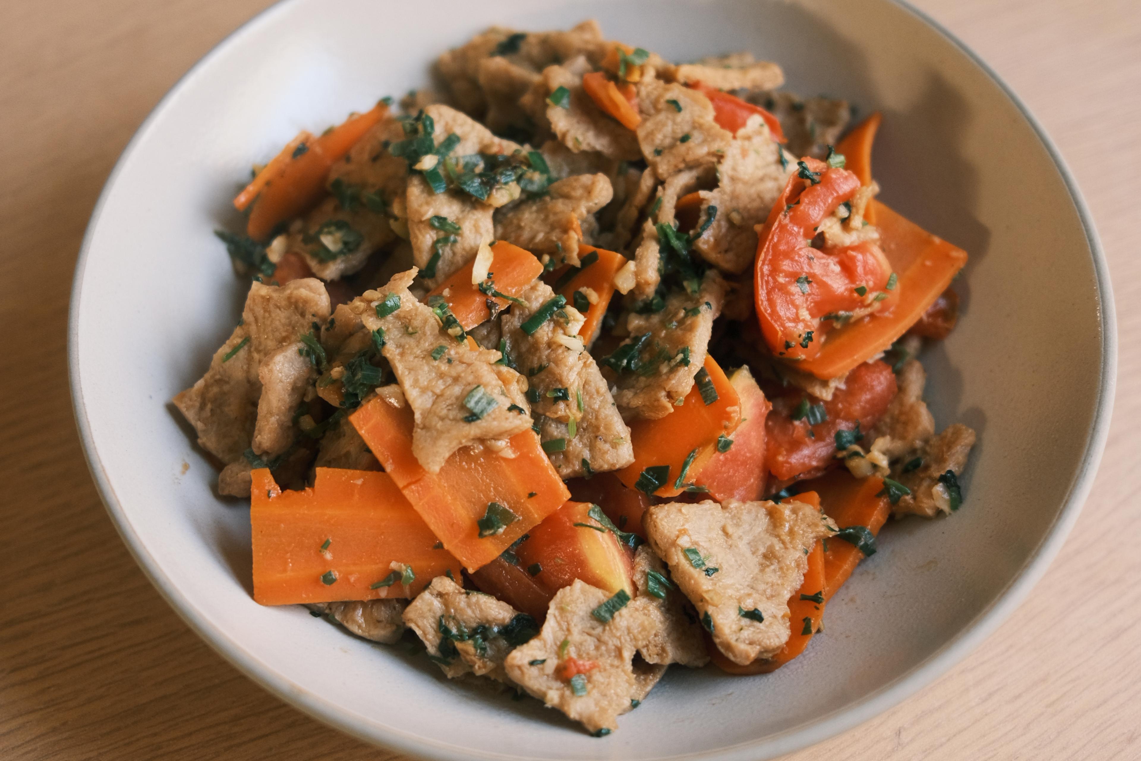 Summer Veggie Pork Stir-Fry