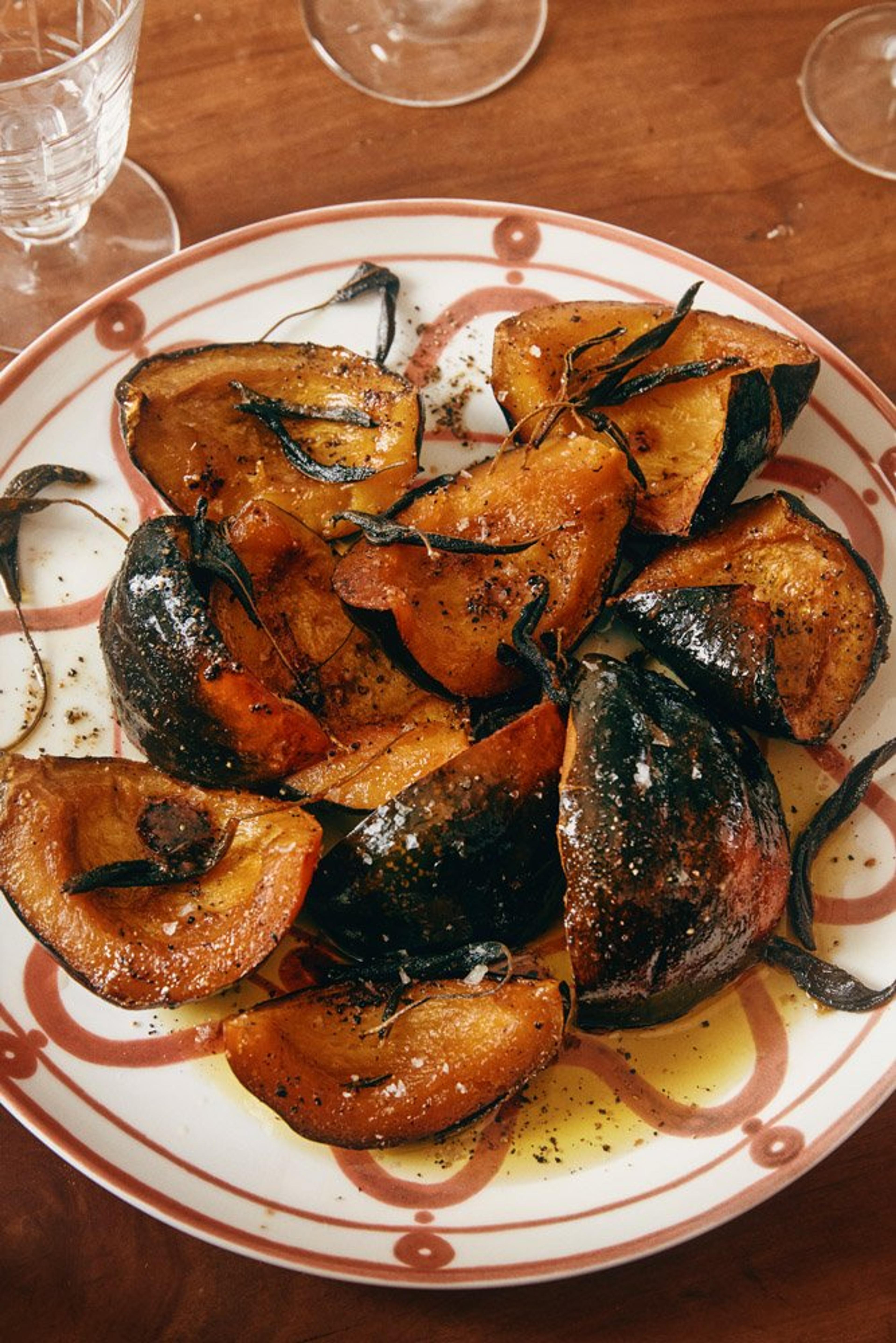 Roasted Squash with Crispy Sage