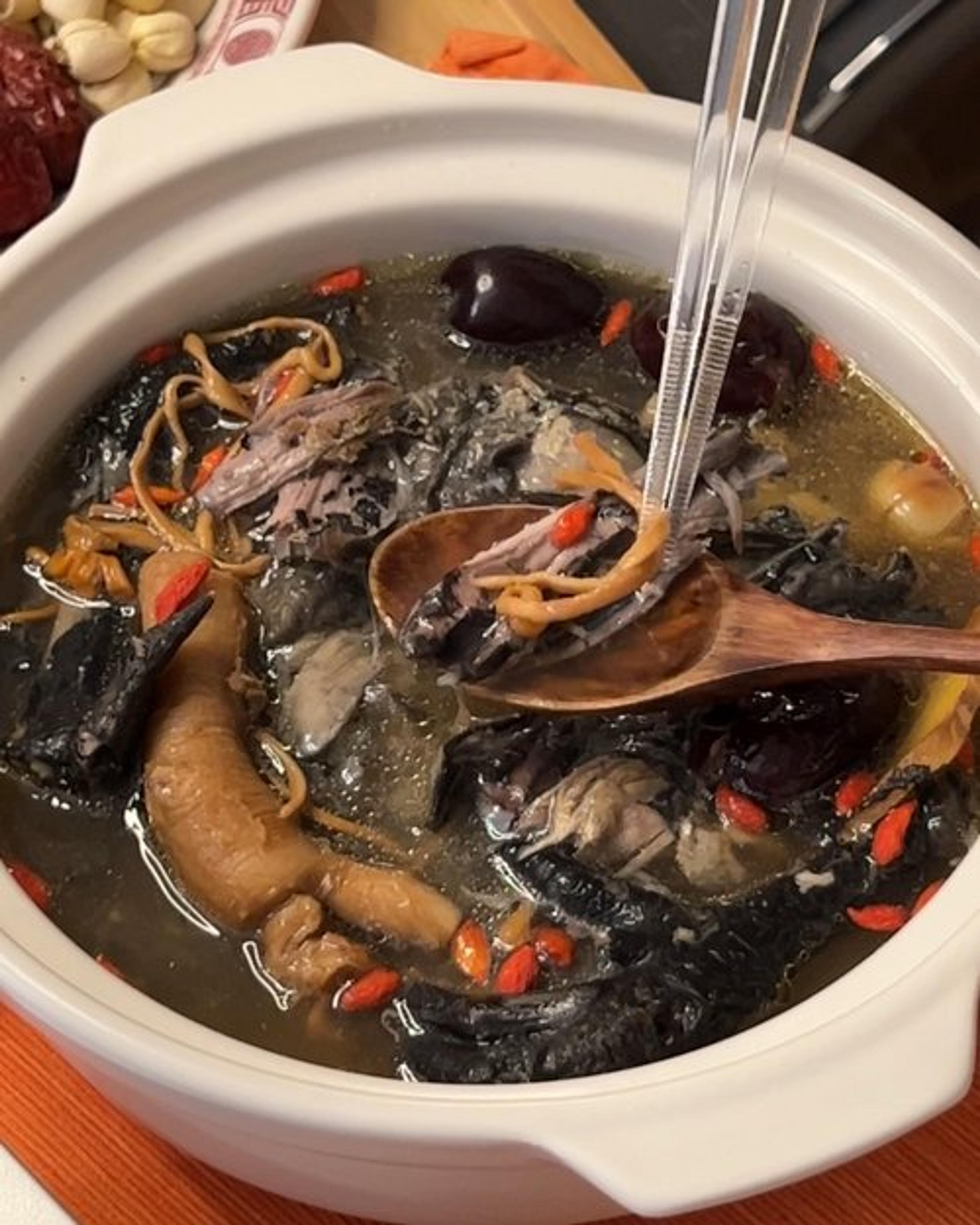 Black Chicken Soup for Inflamed Gut & Skin