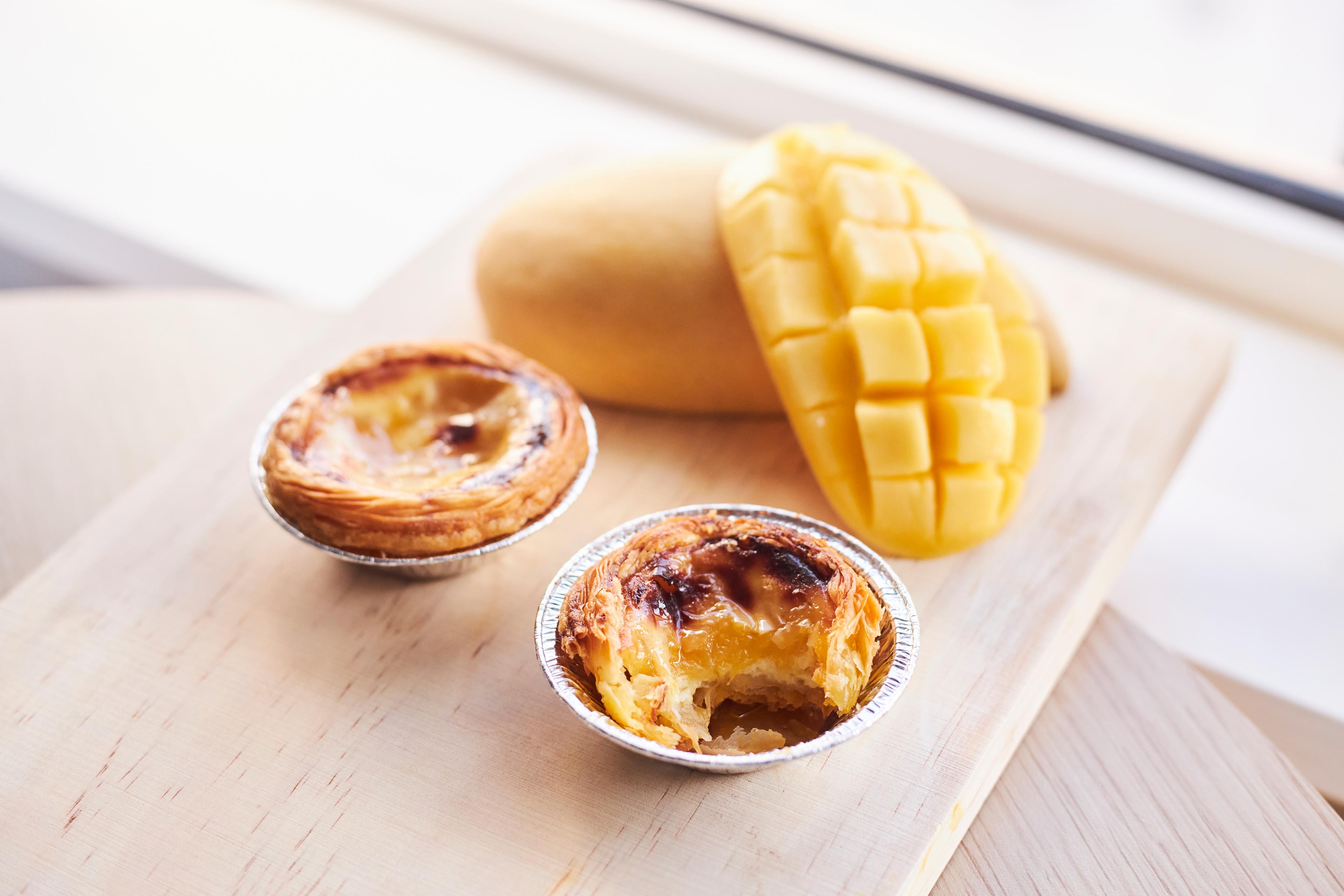 Mango Egg Tarts