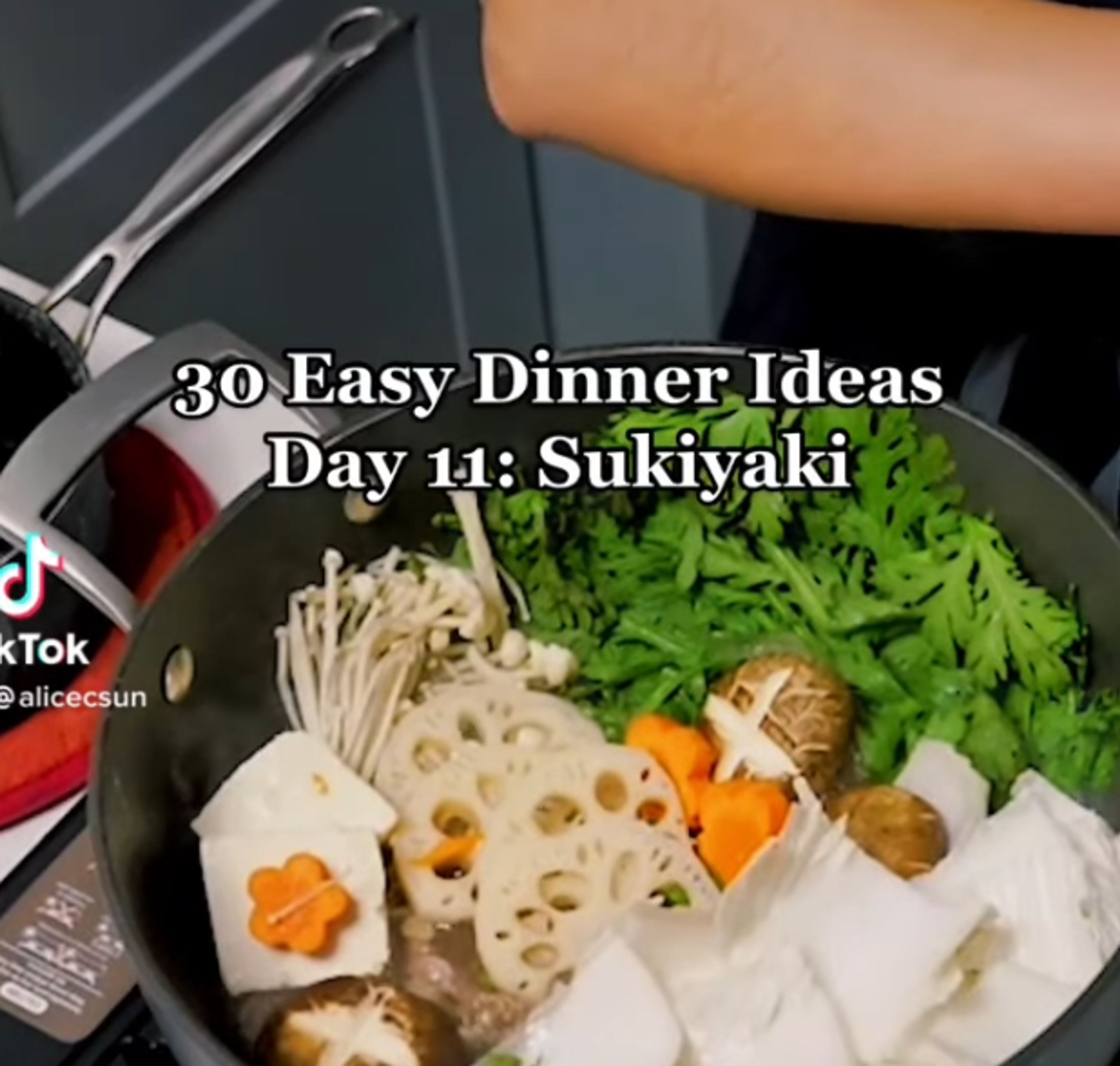 Sukiyaki & Goal Setting in 2022