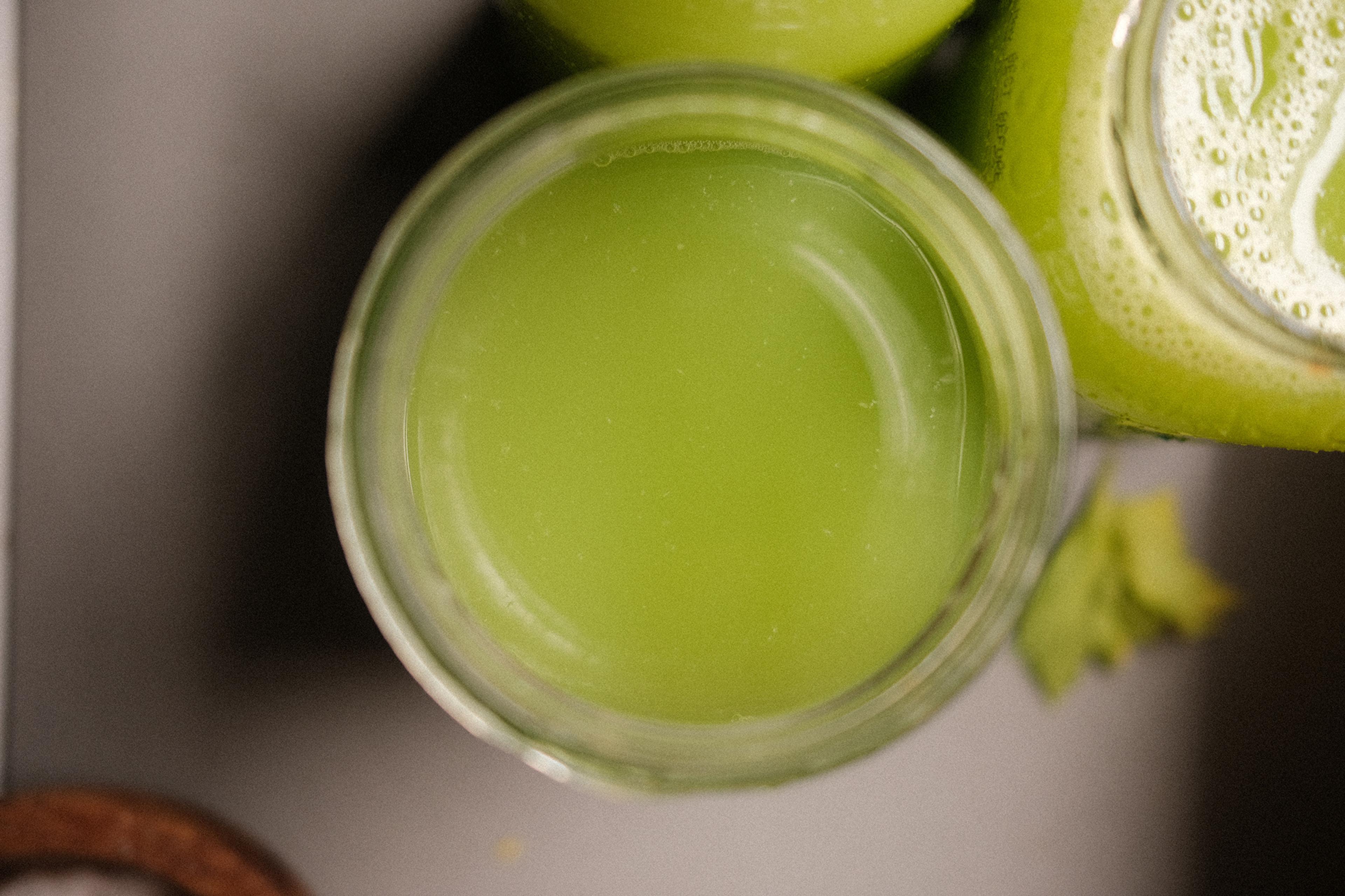 Homemade Celery Juice